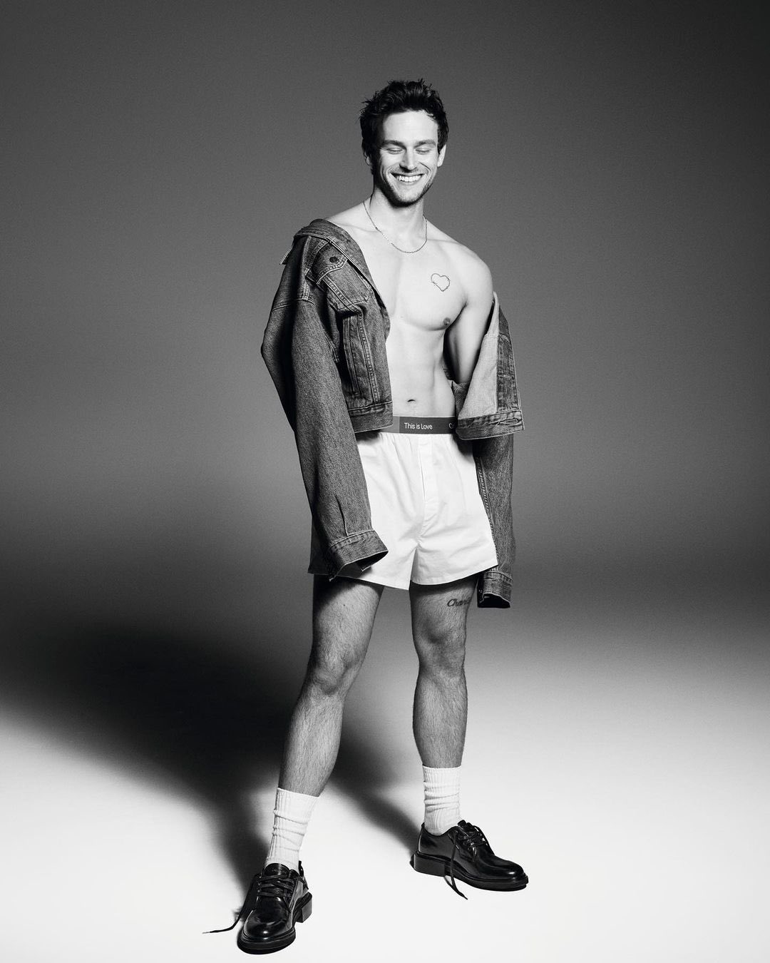 Brandon Flynn Grabs His Bulge For New Calvin Klein Campaign Cocktails