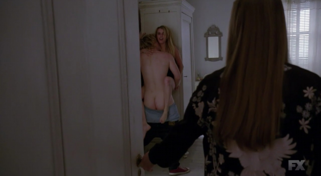 evan peters nude american horror story coven