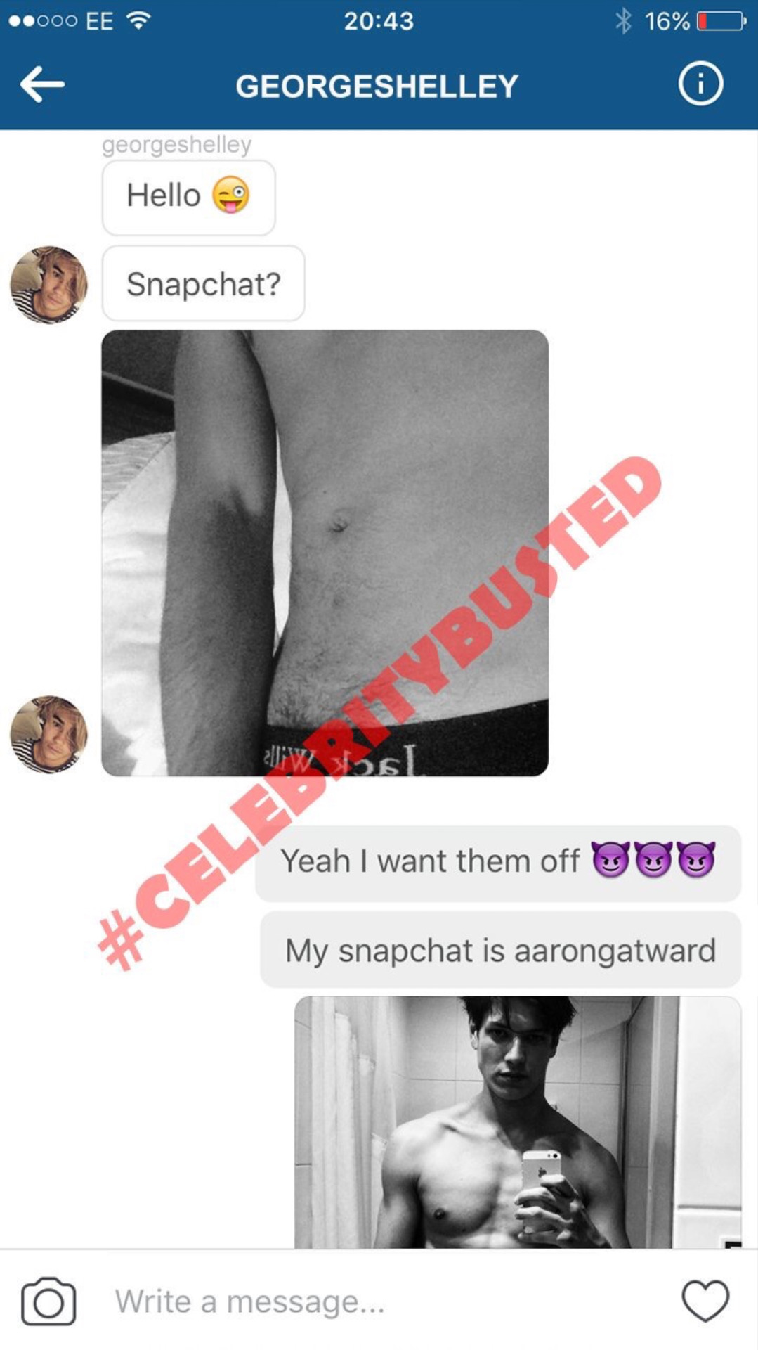 George shelley nude