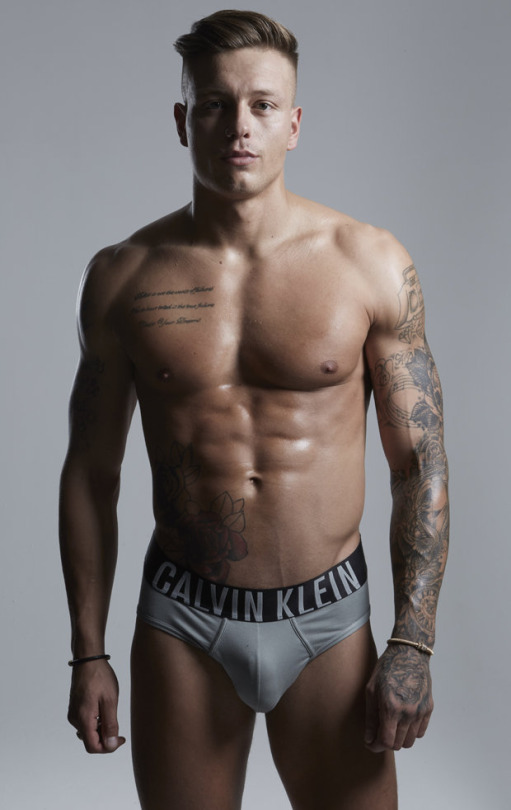 Man Candy Alex Bowen Leaves Very Little To The Imagination Again As He Poses In Calvin S