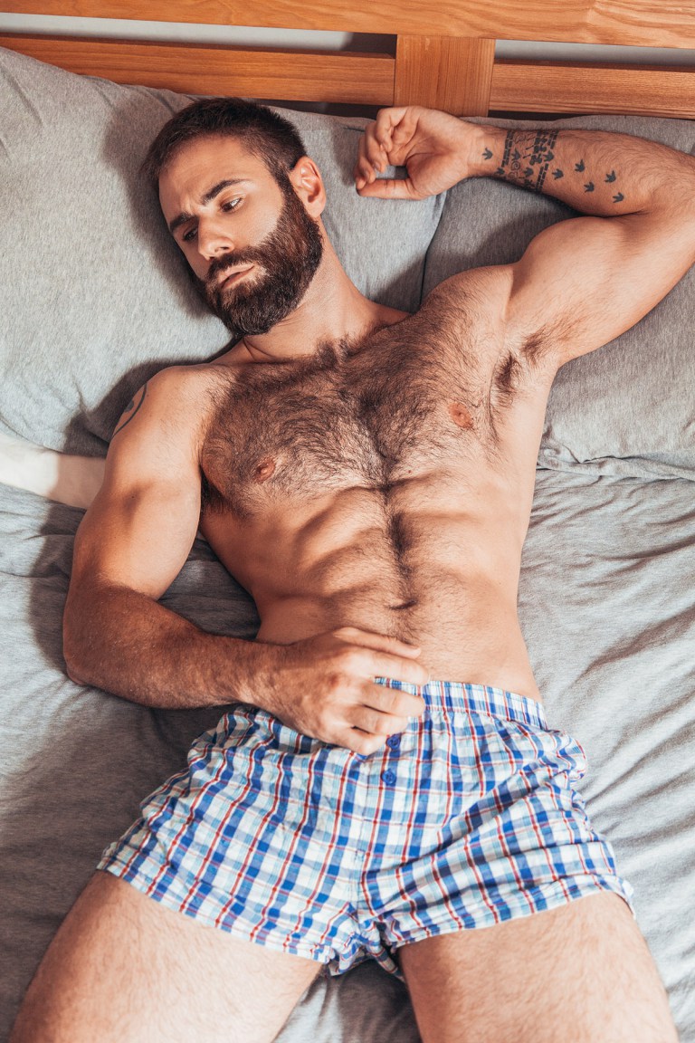 MAN CANDY: Furry Fittie Francesc Gasco turns up the Heat in Nude Photo  Shoot - Cocktails & Cocktalk