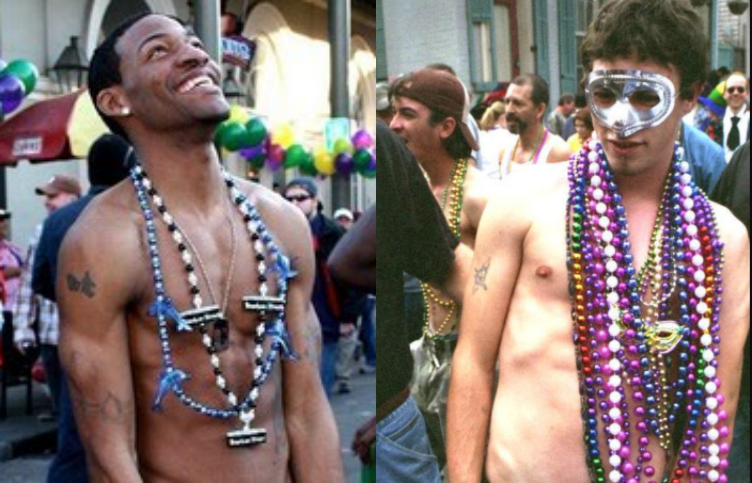 NSFW: It Must be Mardi Gras! Men Flash for Beads During Street Festival -  Cocktails & Cocktalk