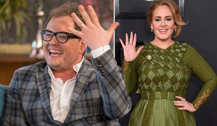 Adele got Ordained and Married Alan Carr and his Fiancé in Year’s ...