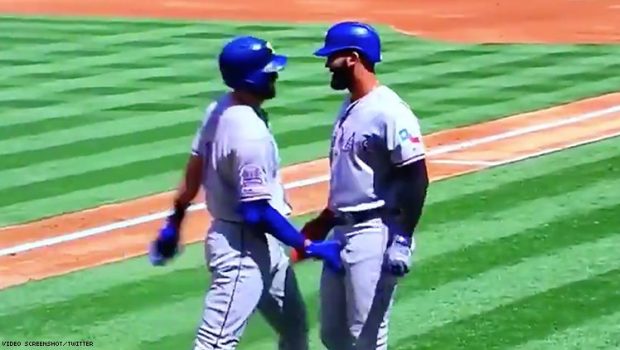 Baseball Players Celebrate Home Run By Grabbing Each Other S Junk Cocktails And Cocktalk