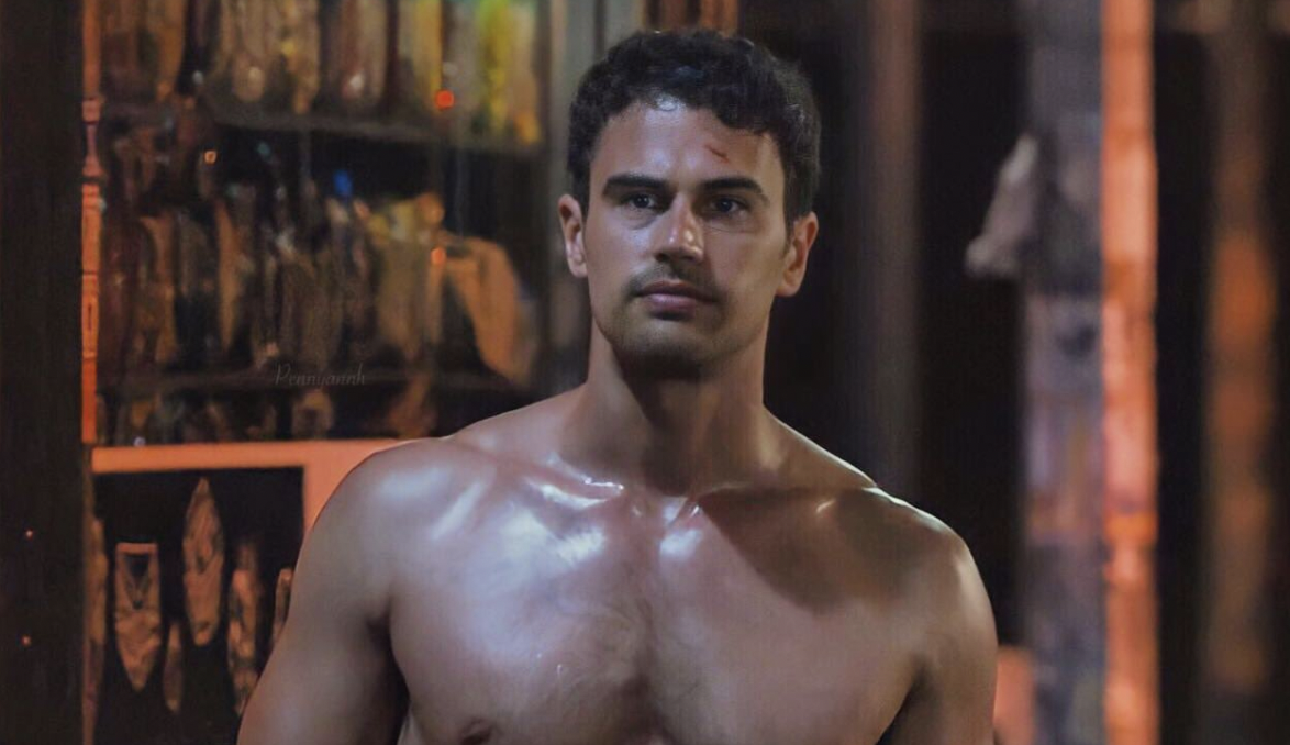 A compilation of Theo James naked in Time Travellers Wife