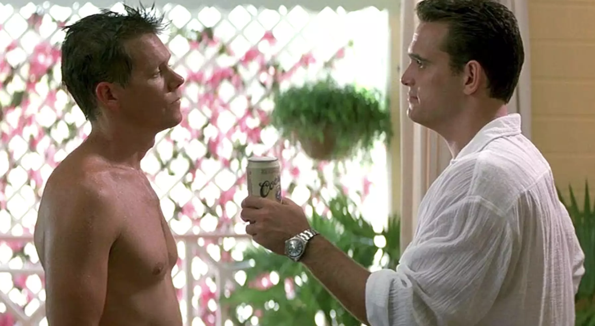 We were robbed of a steamy shower scene between Kevin Bacon and Matt Dillon