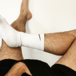 A NSFW ode to white Nike socks