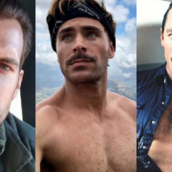 Attractive Male Porn Stars - 10 of the Sexiest Celebrity Porn Star Moustaches ...